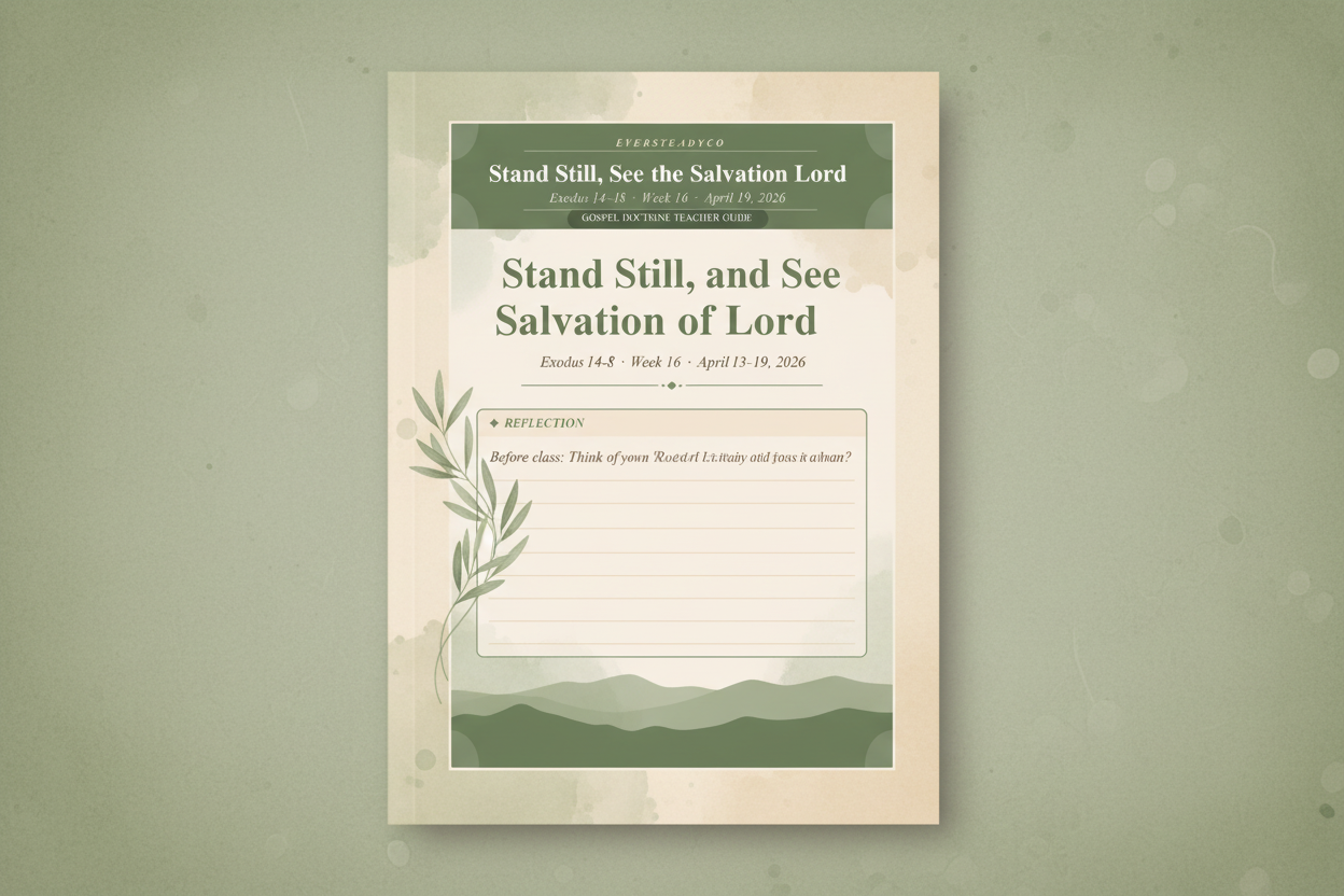 Gospel Doctrine Teacher Guide
